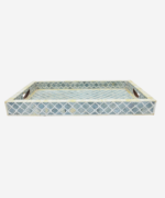 Antique Bone Inlay Serving Tray - Image 3