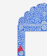 Blue Bone Inlay Mirror Frame - Image 2