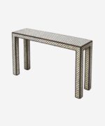 Bone Inlay Console Table