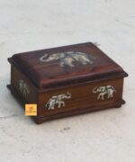 Leelawati Arts : Home Decorative Unique Look Hand Painted Storage Box - Image 2