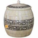 Leelawati Arts : Bone Inlay Hand Painted Storage Box