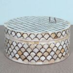 LEELAWATI ARTS : Mother Of Pearl Inlay Moroccan Design Jewelry Decorative Storage Boxes