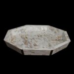 Mother Of Pearl Flower Design Serving Tray - Image 4