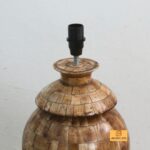 Leelawati arts : Antique Look Home Decorative Bone Inlay Lamp - Image 2