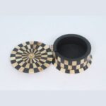 Leelawati Arts : Home Décor Bone Inlay Box Gift Box Black & White Box - Image 4