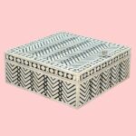 Bone Inlay Box, Home Décor Jewelry box, Storage box, Gifts Box, Handmade Box, Antique Unique Box - Image 2