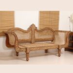 Leelawati Arts : Home Decorative Wood Bone Inlay Sofa | Canning Sofa | Sitting Sofa | Luxury Sofa | Carving Sofa - Image 2