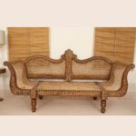 Leelawati Arts : Home Decorative Wood Bone Inlay Sofa | Canning Sofa | Sitting Sofa | Luxury Sofa | Carving Sofa