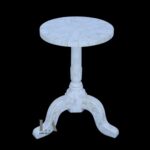 Leelawati Arts : Home Decorative Wood Bone Inlay Bedside Table | Side Table | Antique Table | Bone Inlaid Side Table