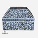 Wooden Mother Of Pearl Box