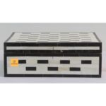 Bone Inlay Home Decorative Unique Design Black And White Box , Jewelry Box, Decorative Box