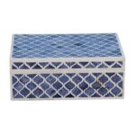 Blue Bone Inlay Box