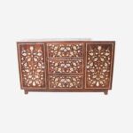 Mother Of Pearl Inlay Sideboard Floral Design