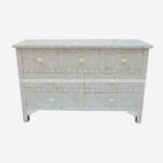 Bone Inlay Drawer Sideboard