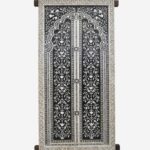 Antique Mother Of Pearl Inlay Door