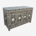 Handmade bone Inlay Chest Of Door