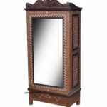 Wooden Bone Inlay Almirah