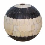 Decorative Black And White Boll