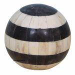 Art Decorative Black And White Boll