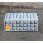 Leelawati Arts : Bone Inlay White And Blue Storage Box